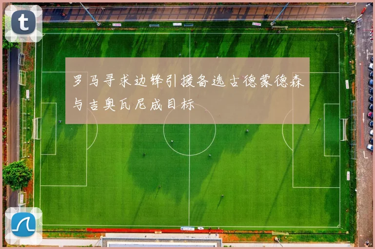 罗马寻求边锋引援备选古德蒙德森与吉奥瓦尼成目标
